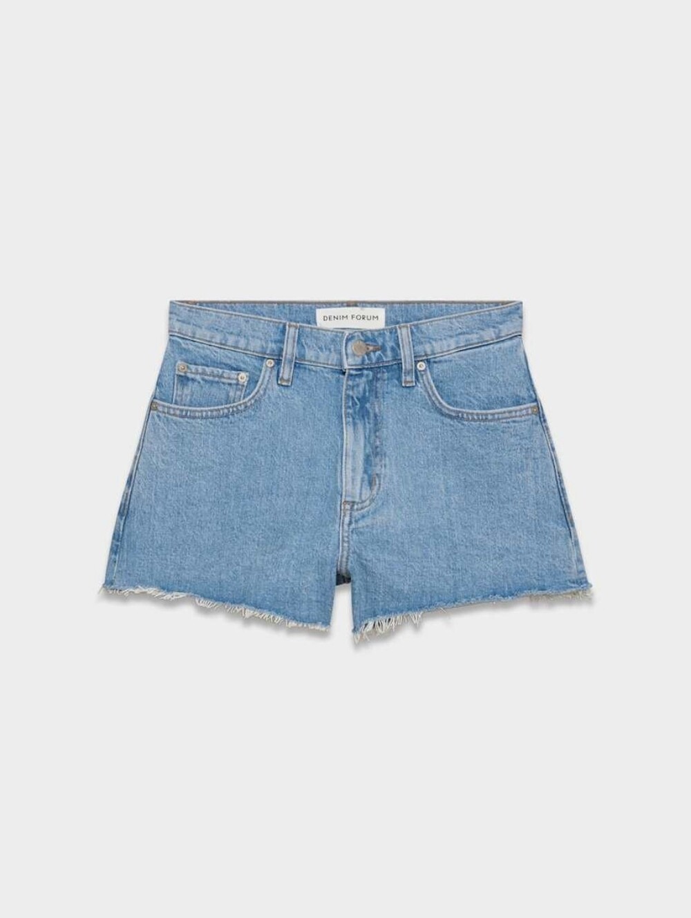 Denim Forum The Yoko Mid Thigh Shorts